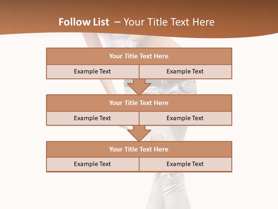Face Blond Style PowerPoint Template