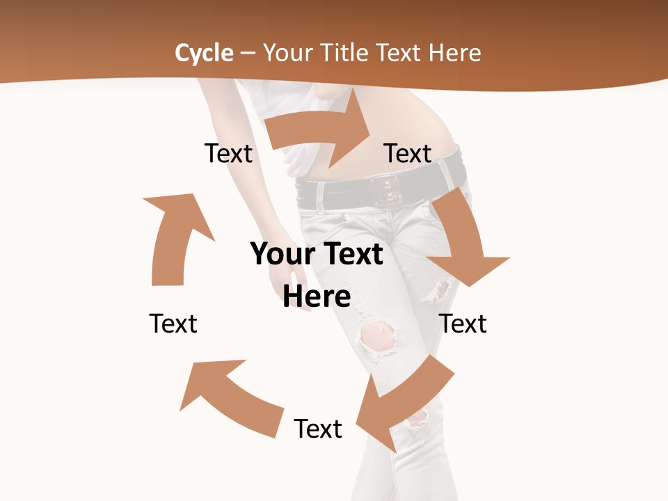 Face Blond Style PowerPoint Template