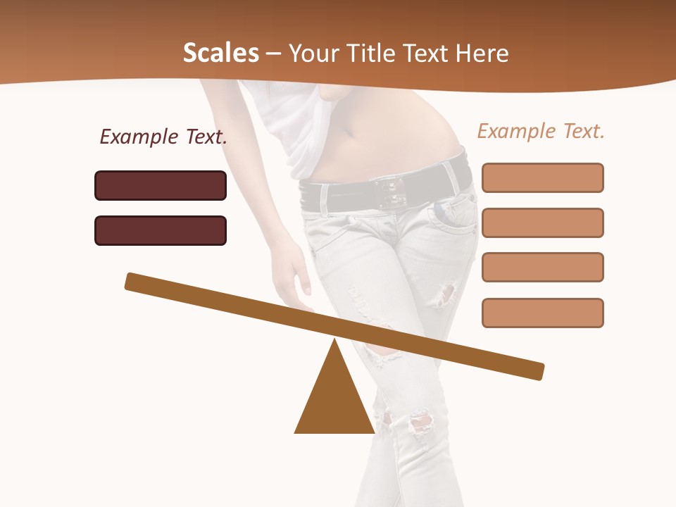 Face Blond Style PowerPoint Template