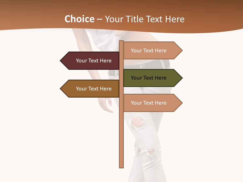 Face Blond Style PowerPoint Template