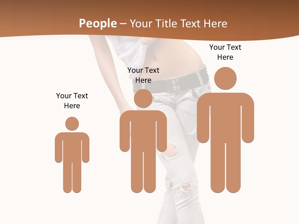 Face Blond Style PowerPoint Template