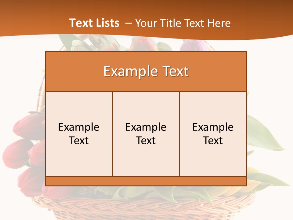 Holland Colorful Assortment PowerPoint Template