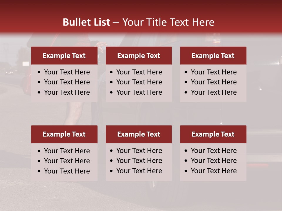 Fancy Bitch Drugs PowerPoint Template