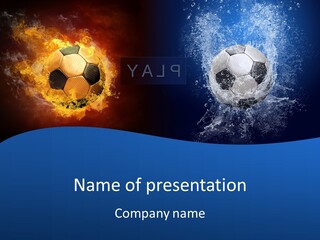 Win Burn Heat PowerPoint Template