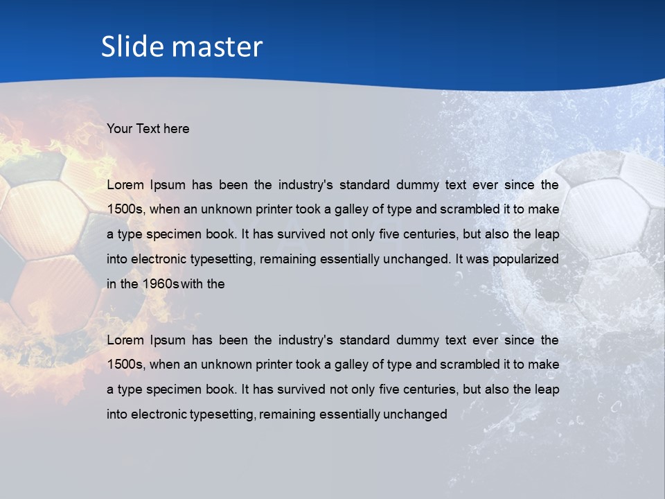 Win Burn Heat PowerPoint Template