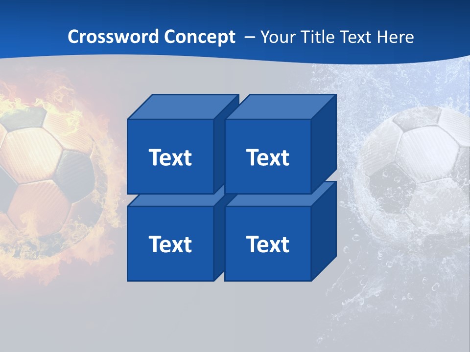 Win Burn Heat PowerPoint Template