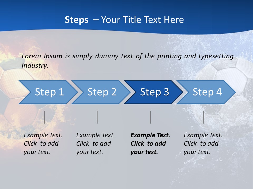 Win Burn Heat PowerPoint Template