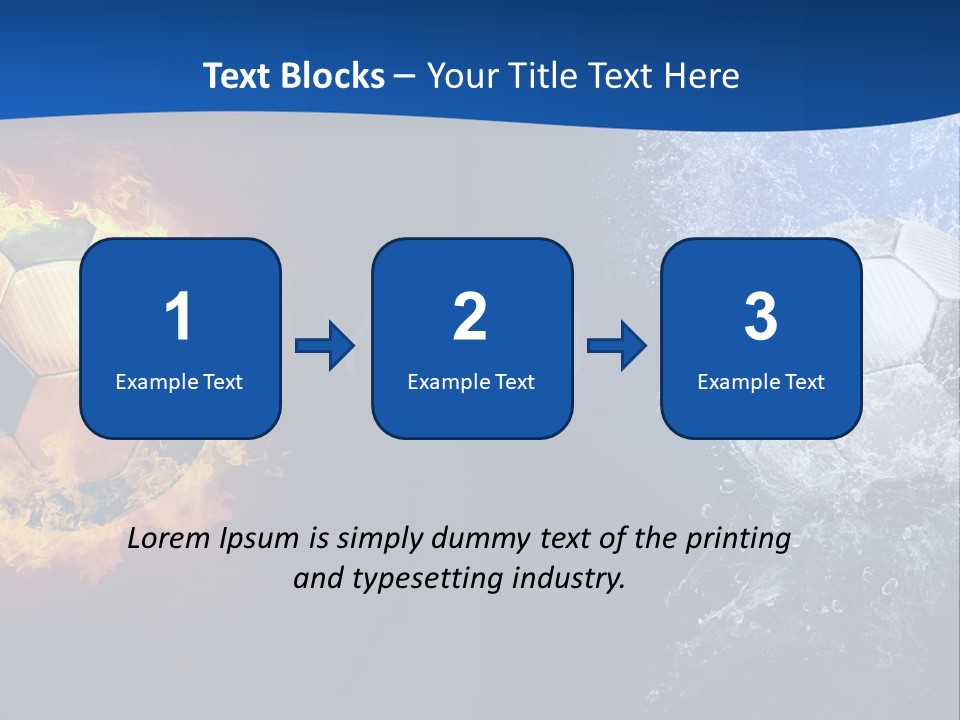 Win Burn Heat PowerPoint Template