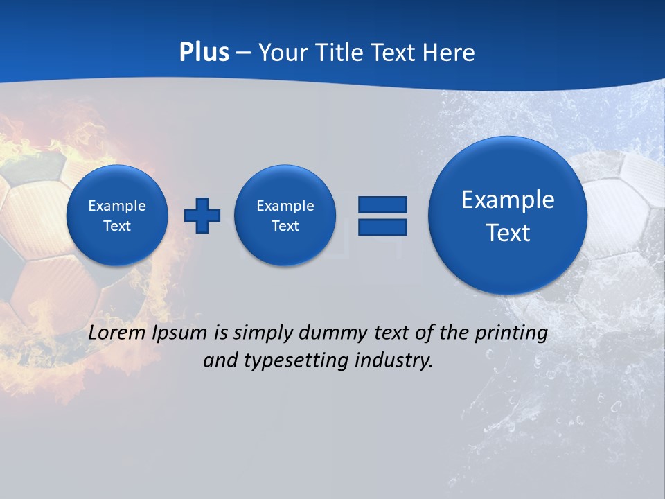 Win Burn Heat PowerPoint Template