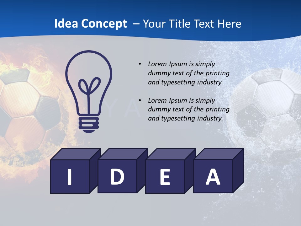 Win Burn Heat PowerPoint Template