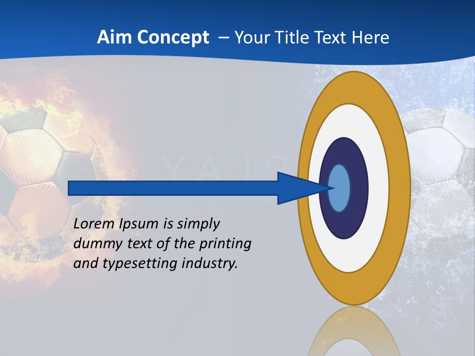 Win Burn Heat PowerPoint Template