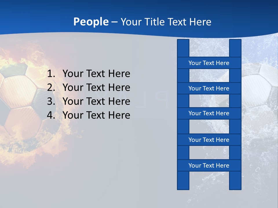 Win Burn Heat PowerPoint Template