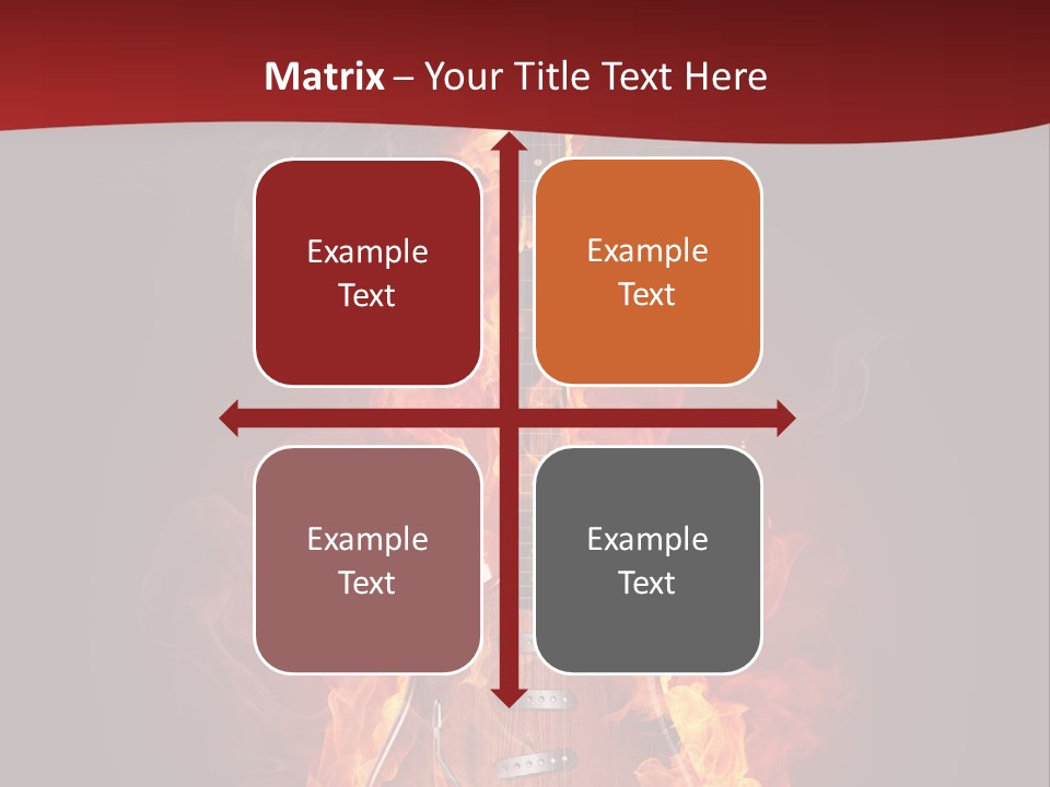 Music Blazing Pop PowerPoint Template