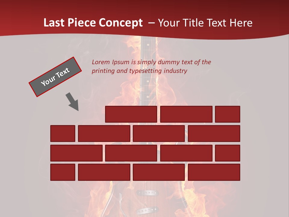 Music Blazing Pop PowerPoint Template