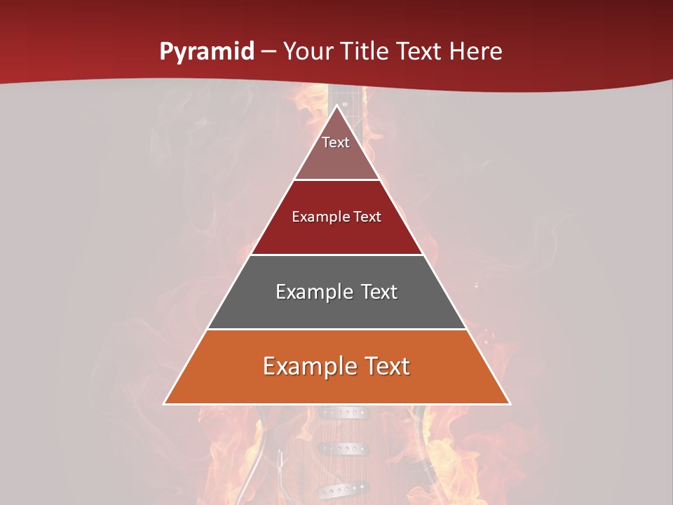 Music Blazing Pop PowerPoint Template