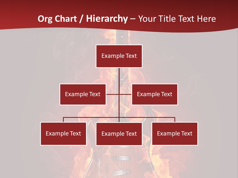 Music Blazing Pop PowerPoint Template