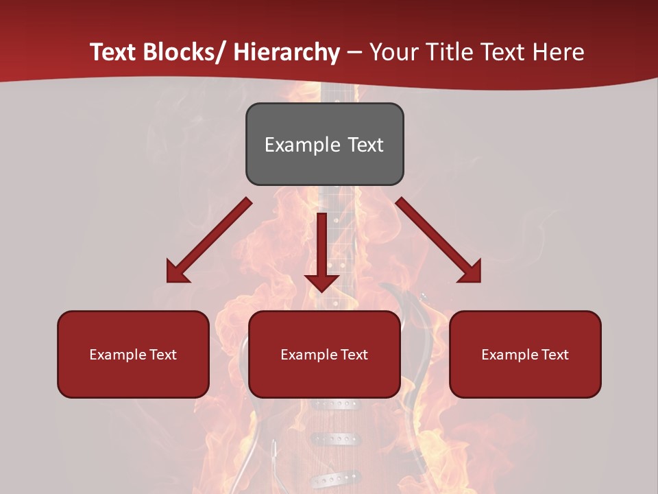 Music Blazing Pop PowerPoint Template