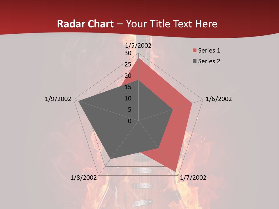 Music Blazing Pop PowerPoint Template