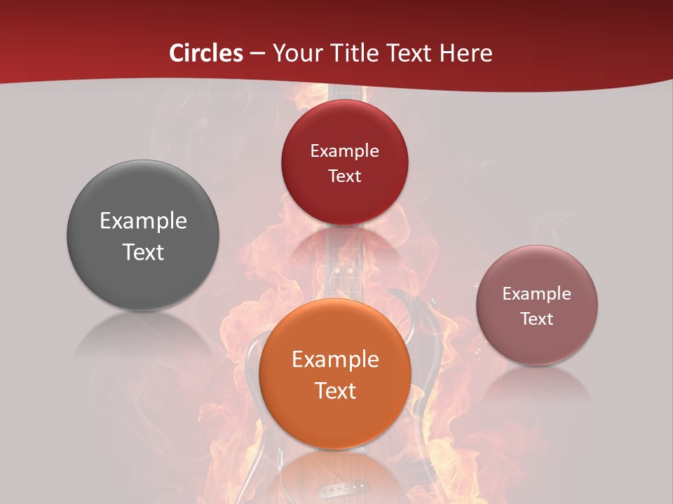 Music Blazing Pop PowerPoint Template