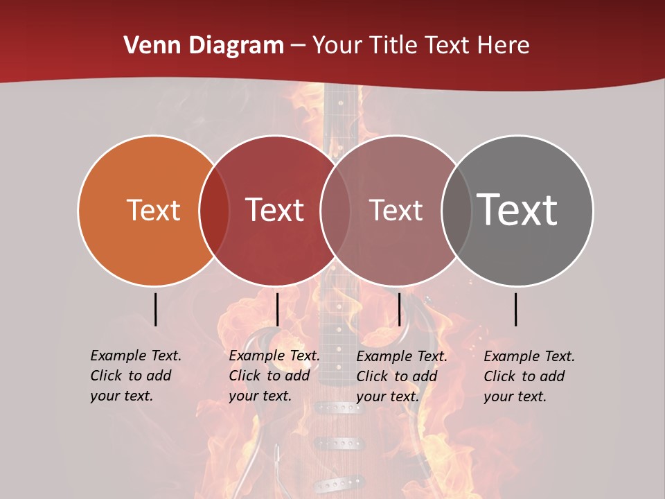 Music Blazing Pop PowerPoint Template