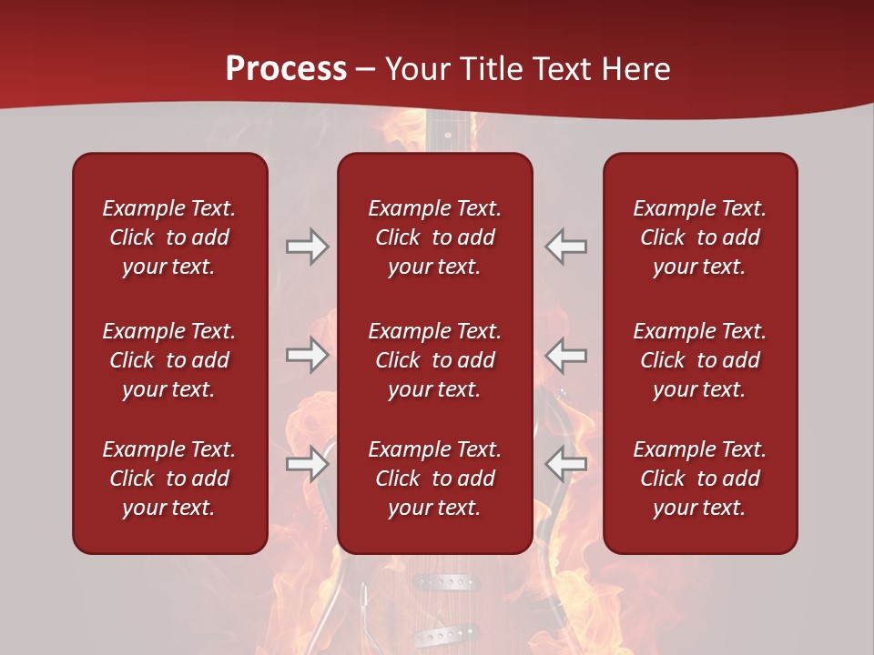 Music Blazing Pop PowerPoint Template