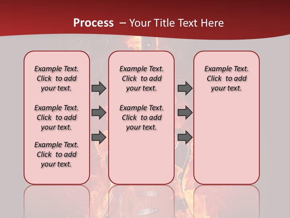 Music Blazing Pop PowerPoint Template