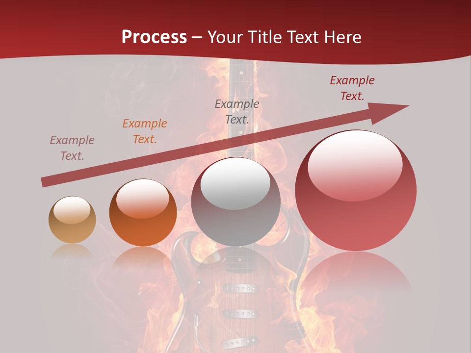 Music Blazing Pop PowerPoint Template