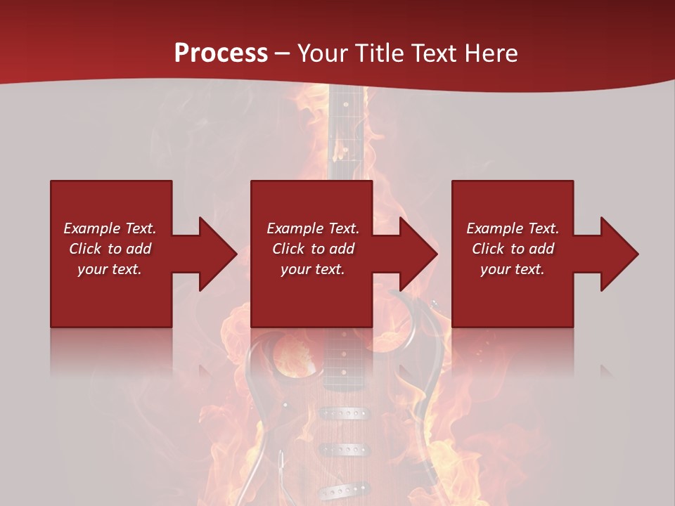 Music Blazing Pop PowerPoint Template