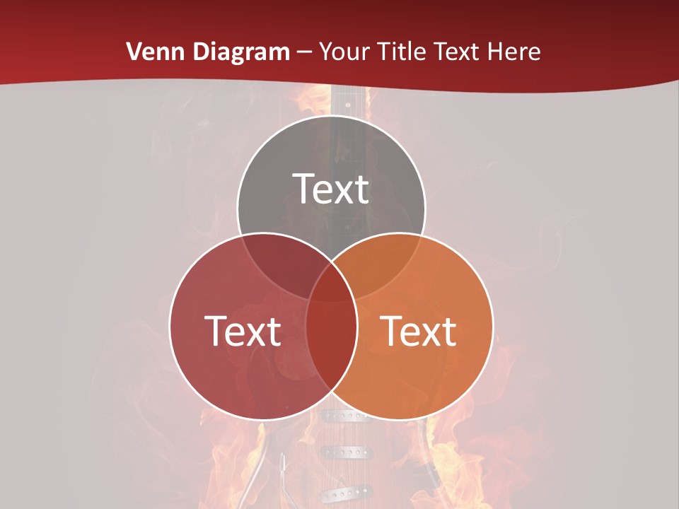 Music Blazing Pop PowerPoint Template