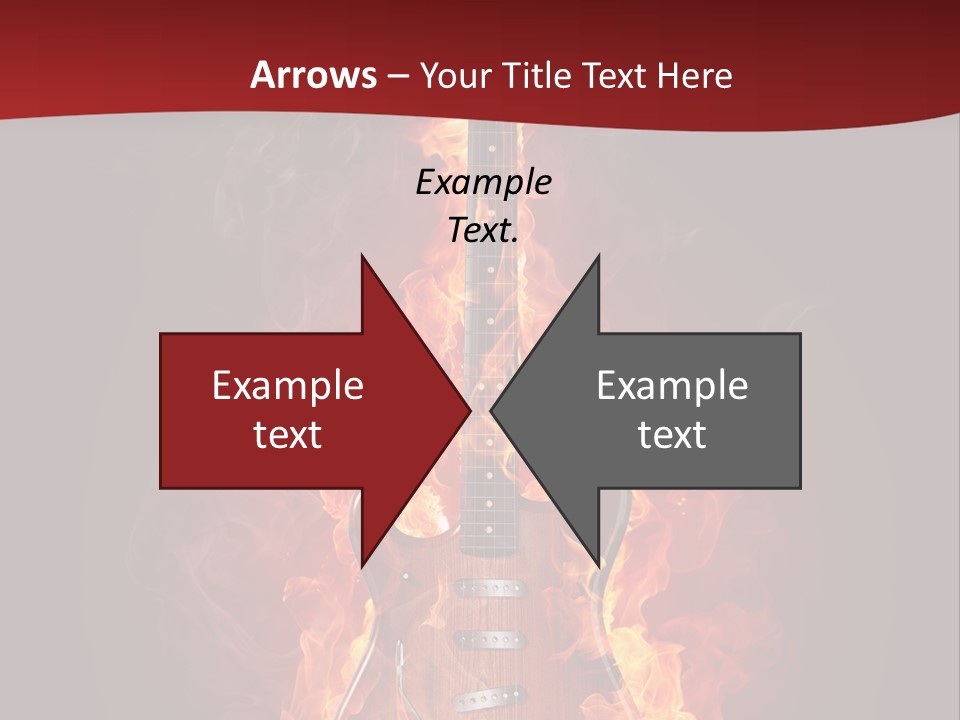 Music Blazing Pop PowerPoint Template