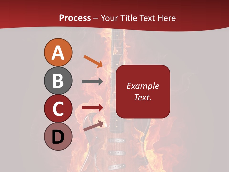 Music Blazing Pop PowerPoint Template