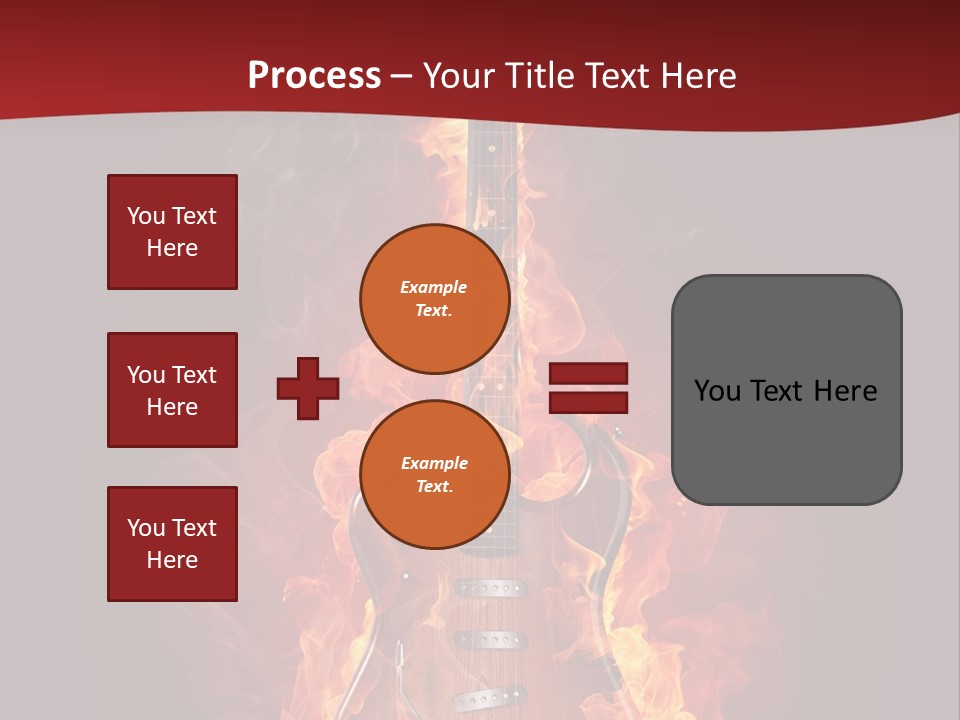 Music Blazing Pop PowerPoint Template