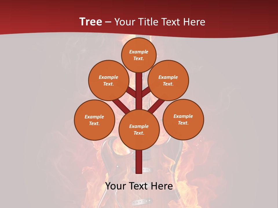 Music Blazing Pop PowerPoint Template