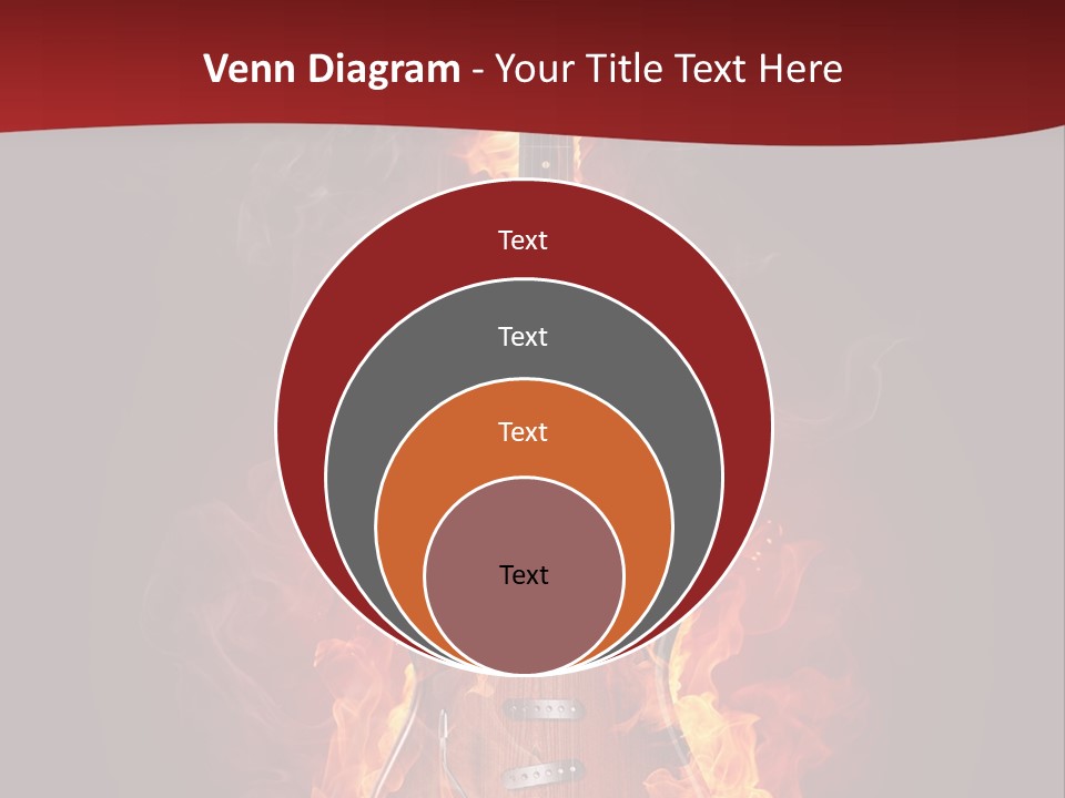 Music Blazing Pop PowerPoint Template