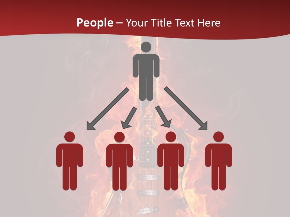 Music Blazing Pop PowerPoint Template