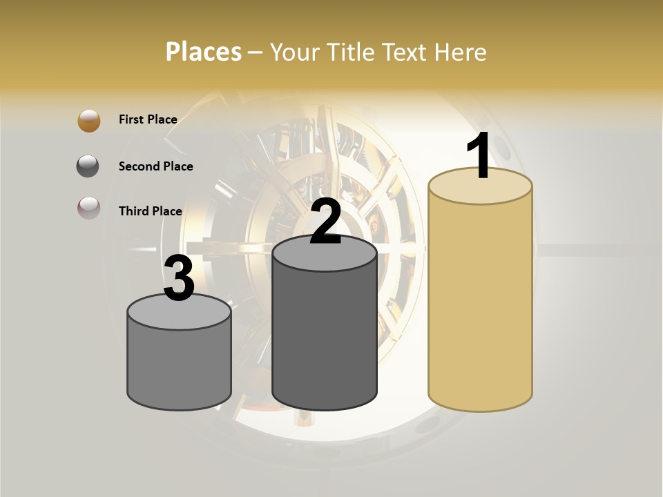 White Money Image PowerPoint Template