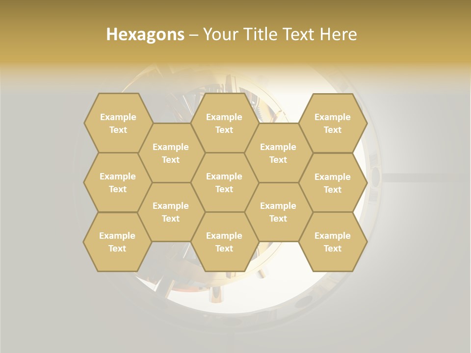 White Money Image PowerPoint Template