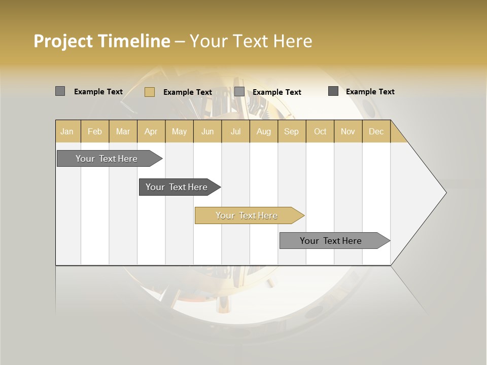 White Money Image PowerPoint Template