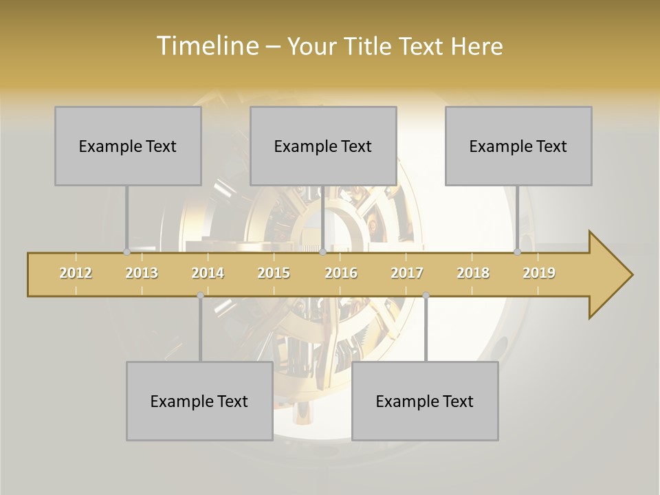 White Money Image PowerPoint Template