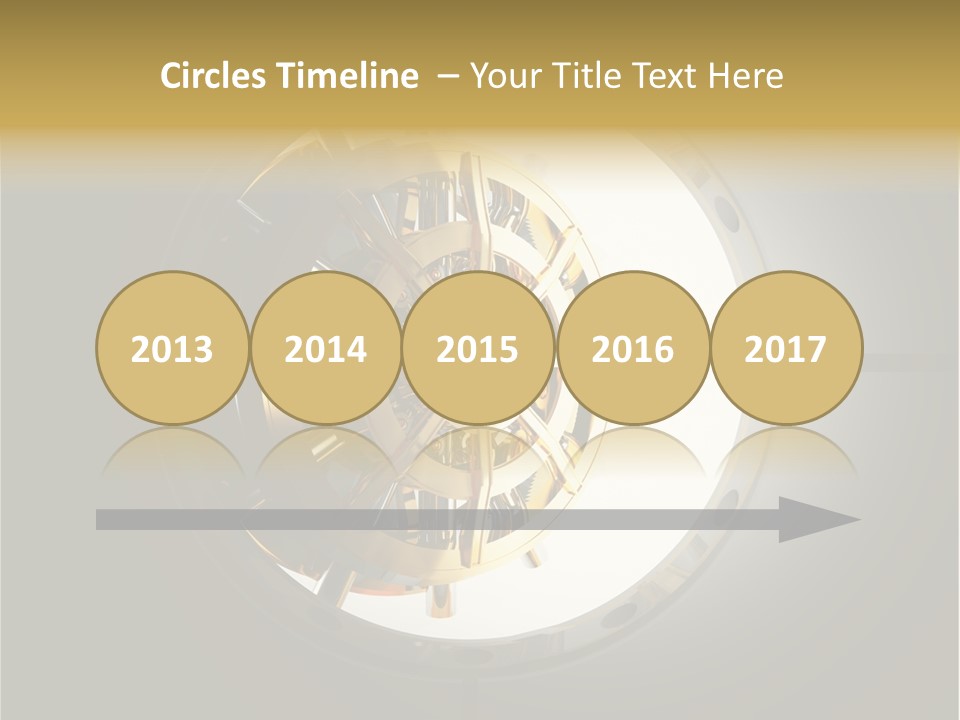 White Money Image PowerPoint Template