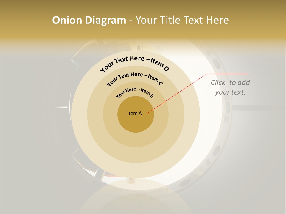 White Money Image PowerPoint Template