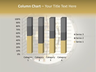 White Money Image PowerPoint Template