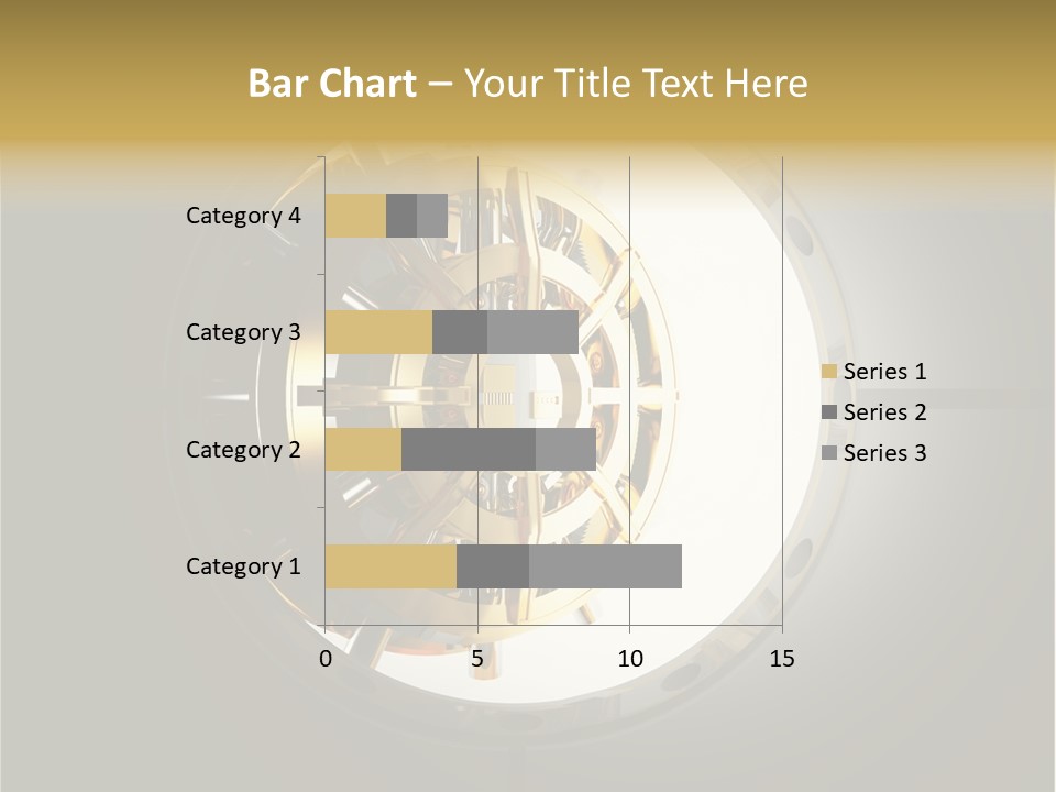 White Money Image PowerPoint Template