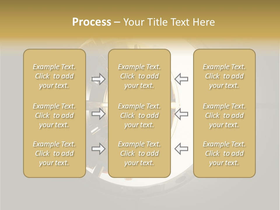 White Money Image PowerPoint Template