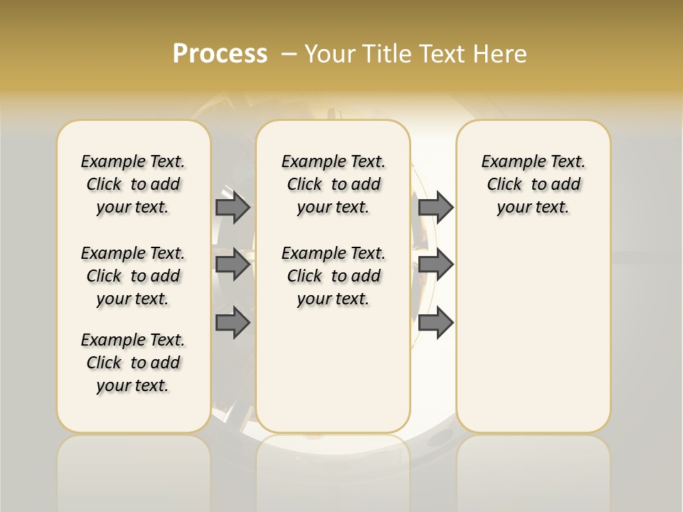 White Money Image PowerPoint Template