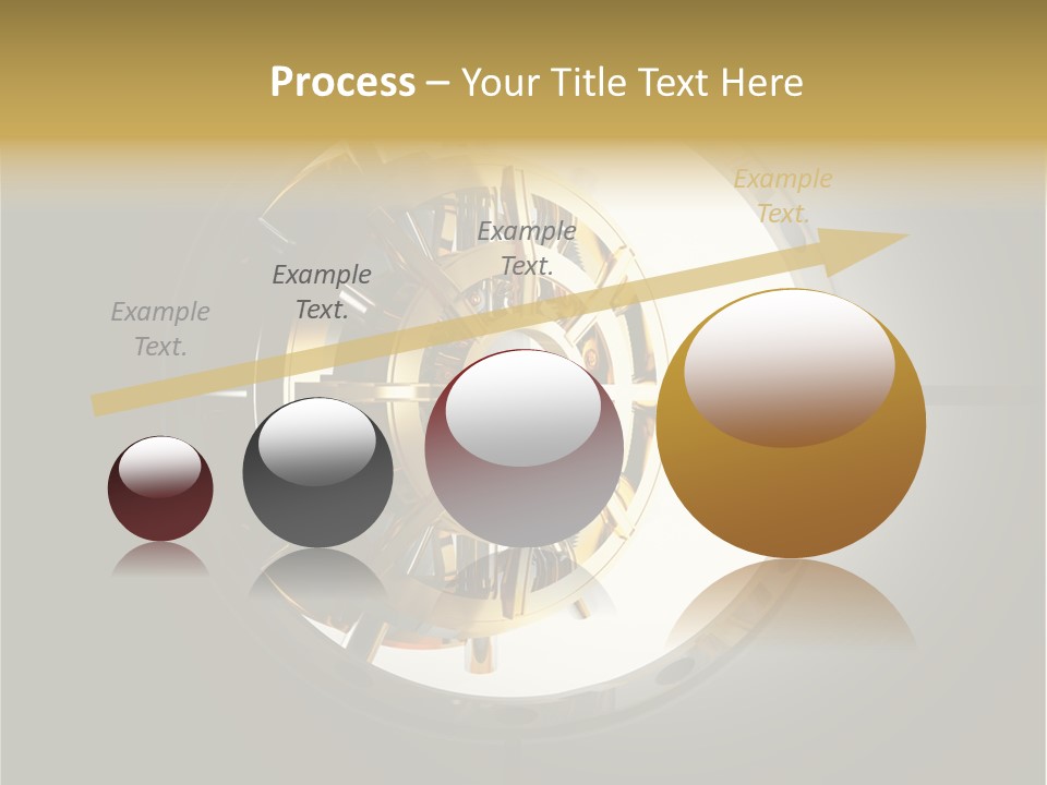 White Money Image PowerPoint Template