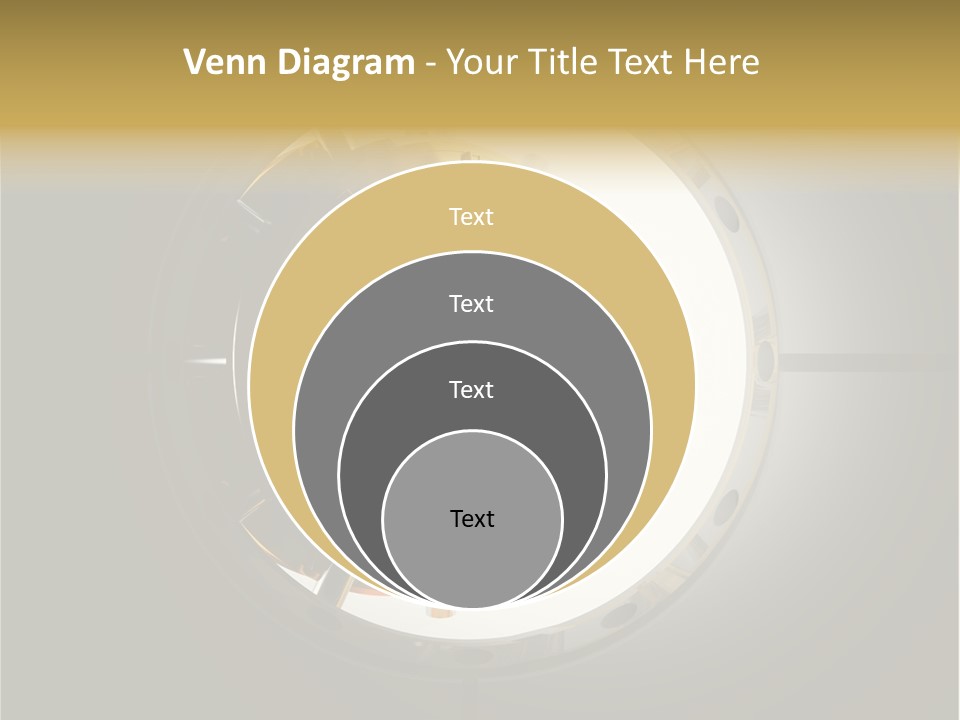 White Money Image PowerPoint Template