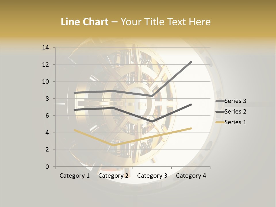 White Money Image PowerPoint Template