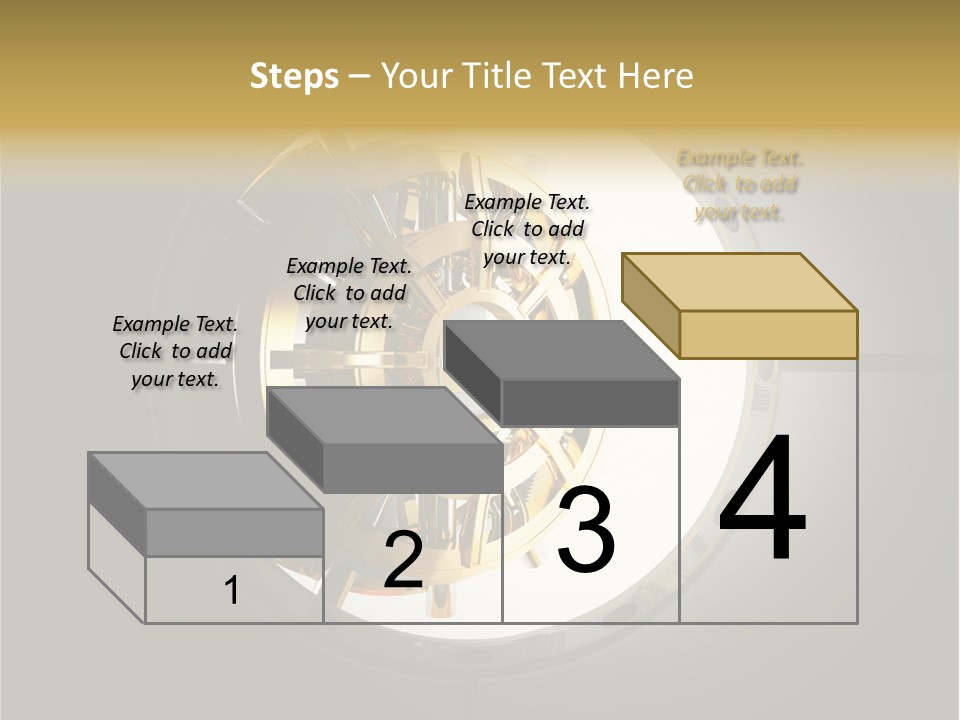 White Money Image PowerPoint Template