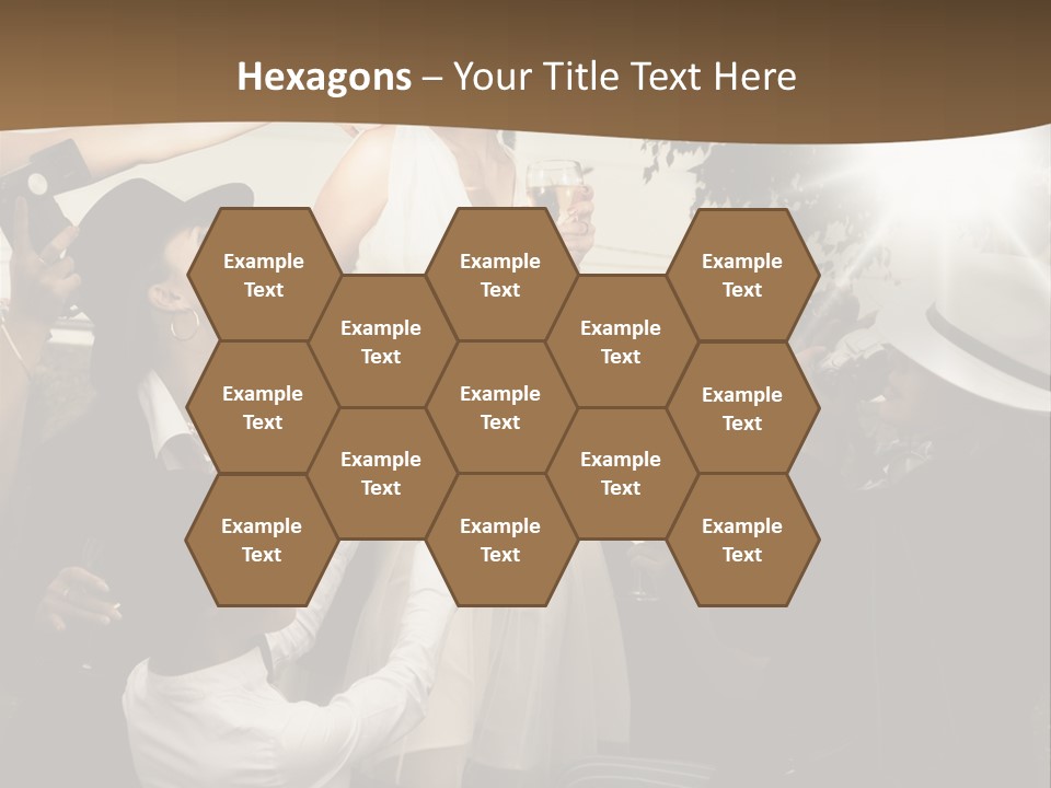 Classic Girl Posing PowerPoint Template